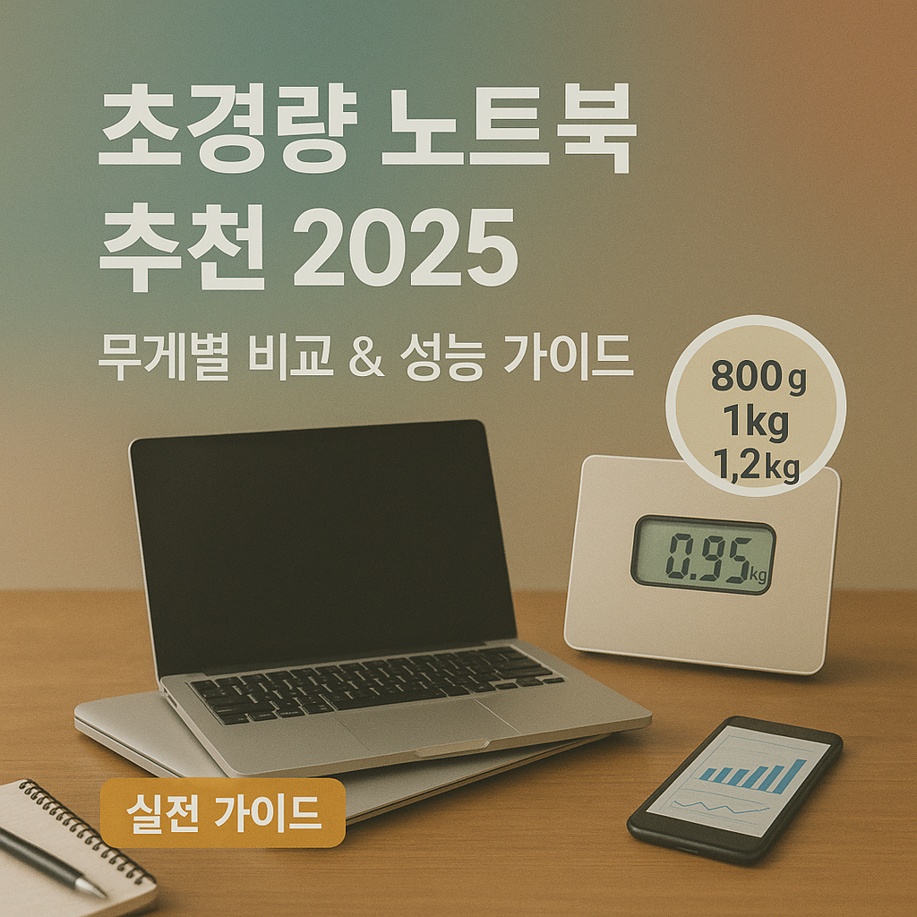 초경량 노트북 추천 2025