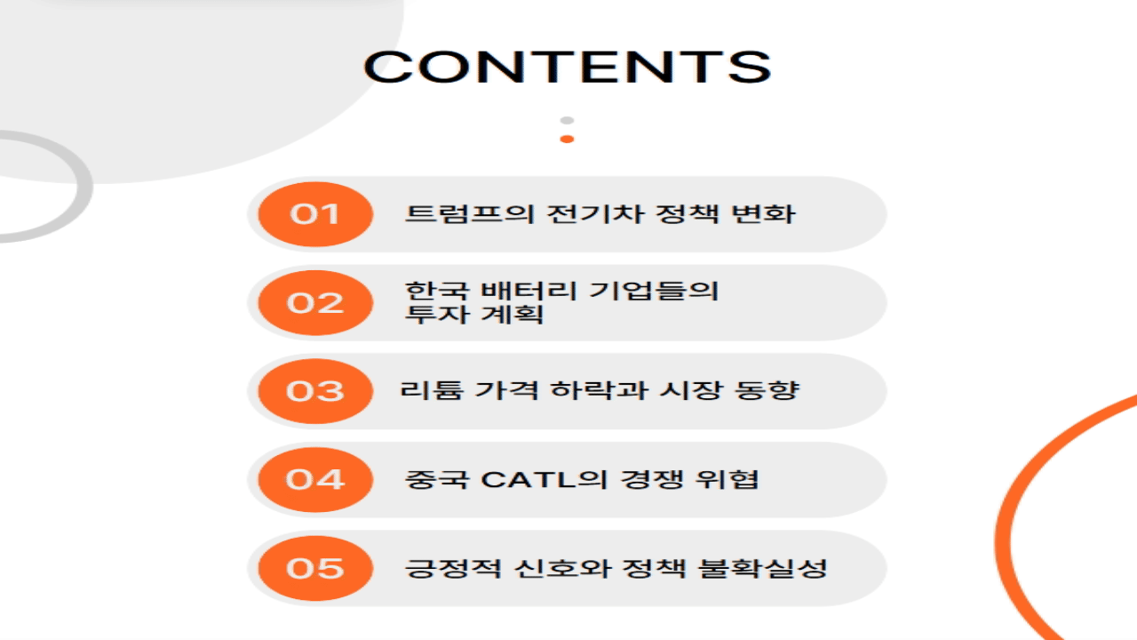 트럼프 전기차 정책 변화