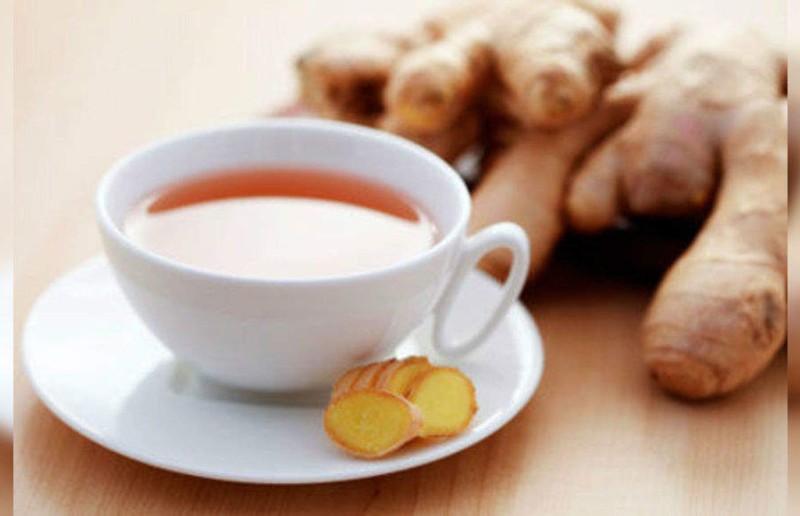 생강청과 차
