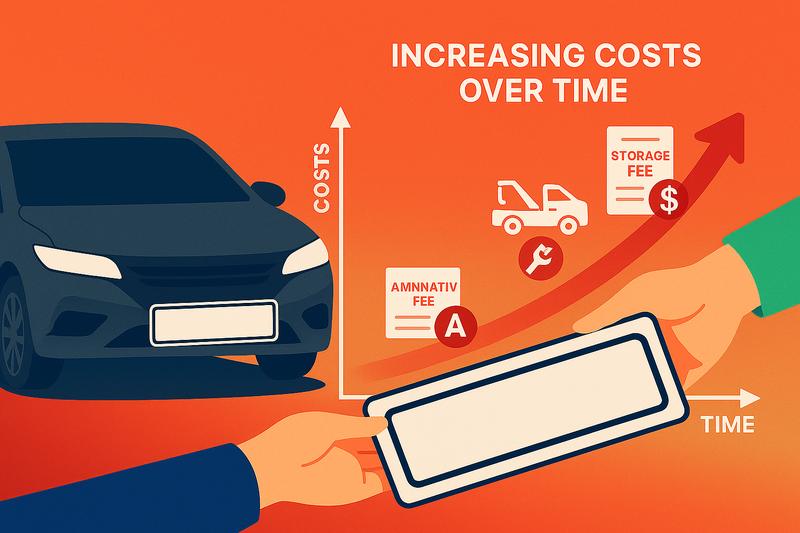 번호판 영치 후, 빠르게 처리하고 손해 줄이는 방법