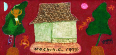 장욱진&#44; 나무위의 아이&#44; 1975. [사진 현대화랑]