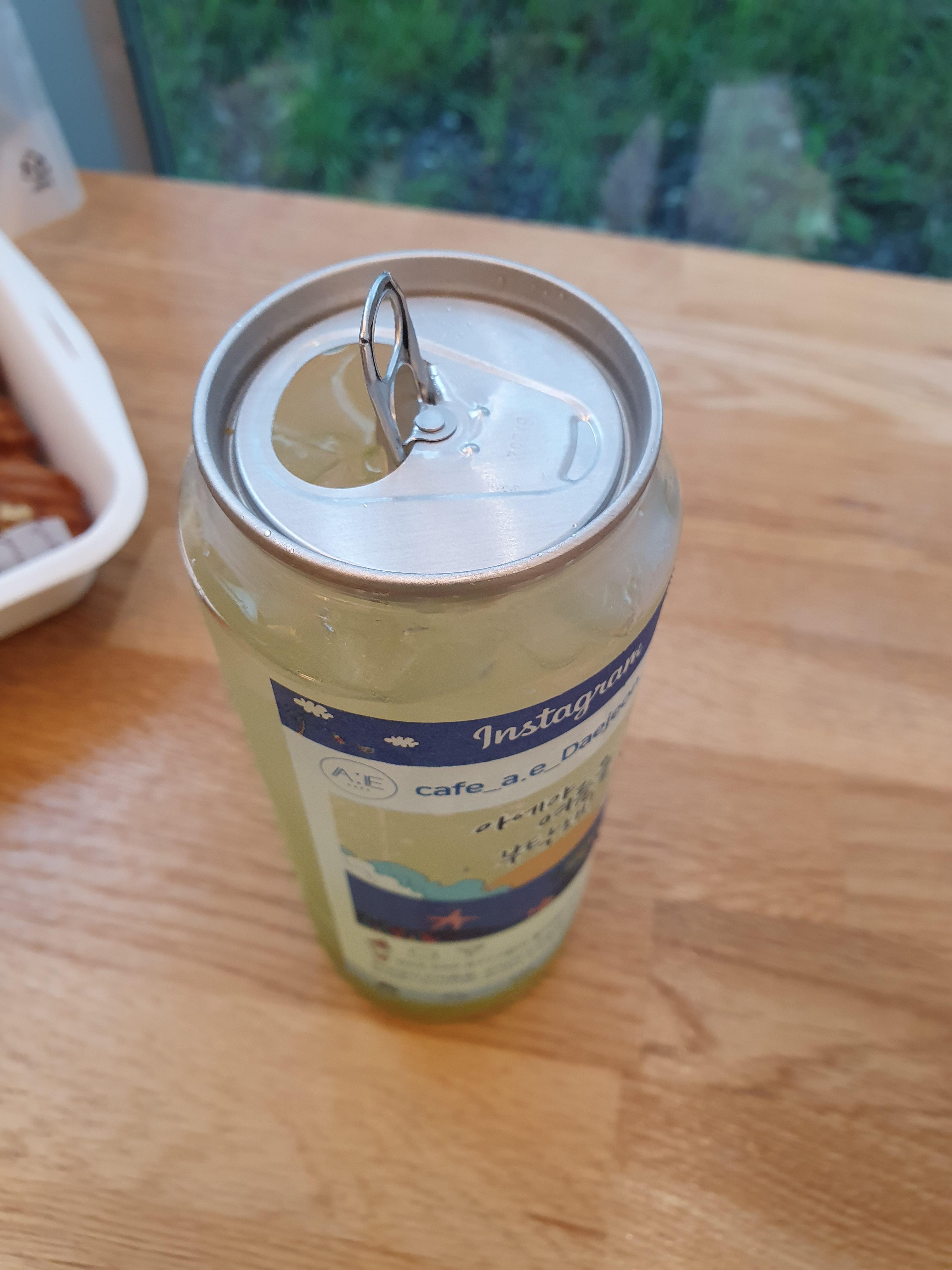 카페아에 모히또 테이크아웃 캔