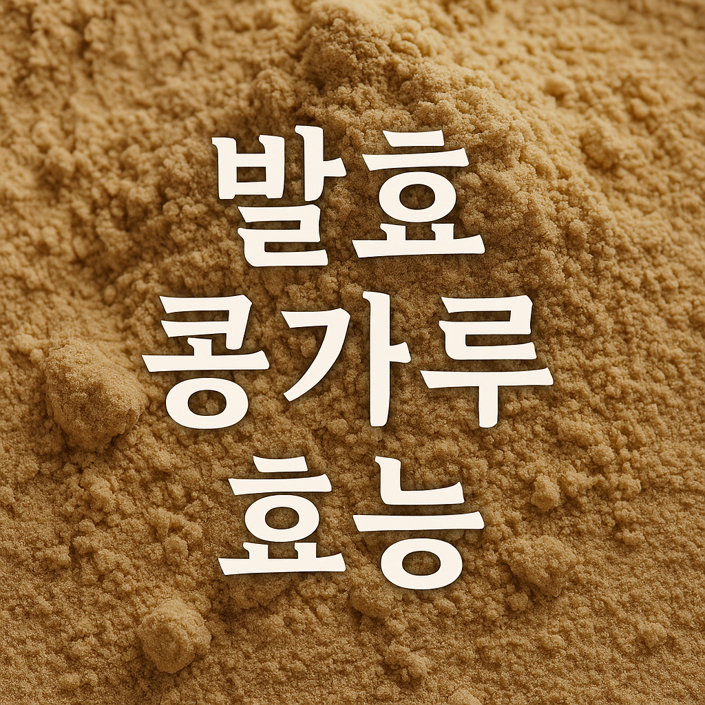 발효 콩가루 효능 - 사진