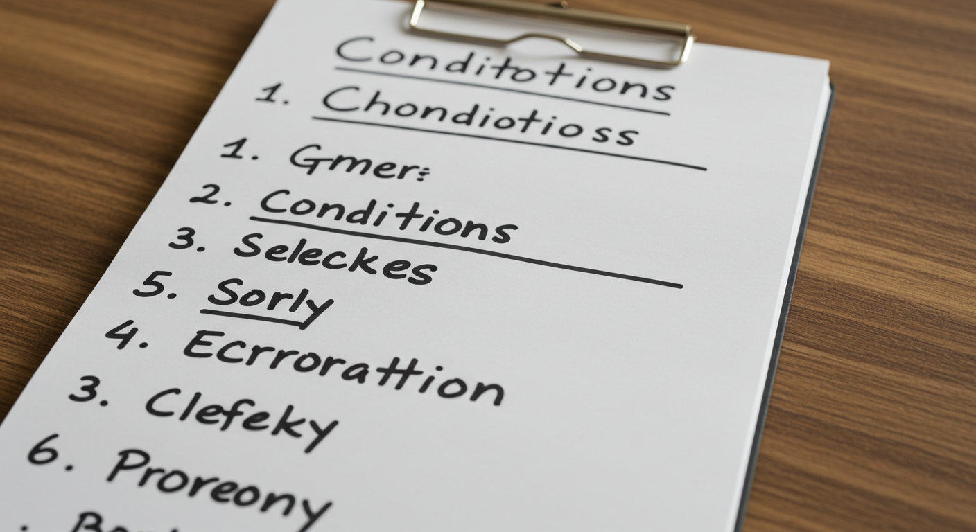 선택 전 확인해야 할 조건은?#4