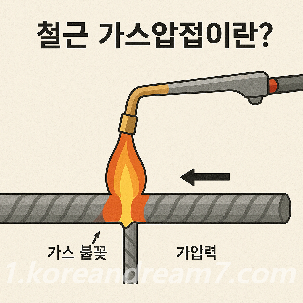 철근 가스압접이란