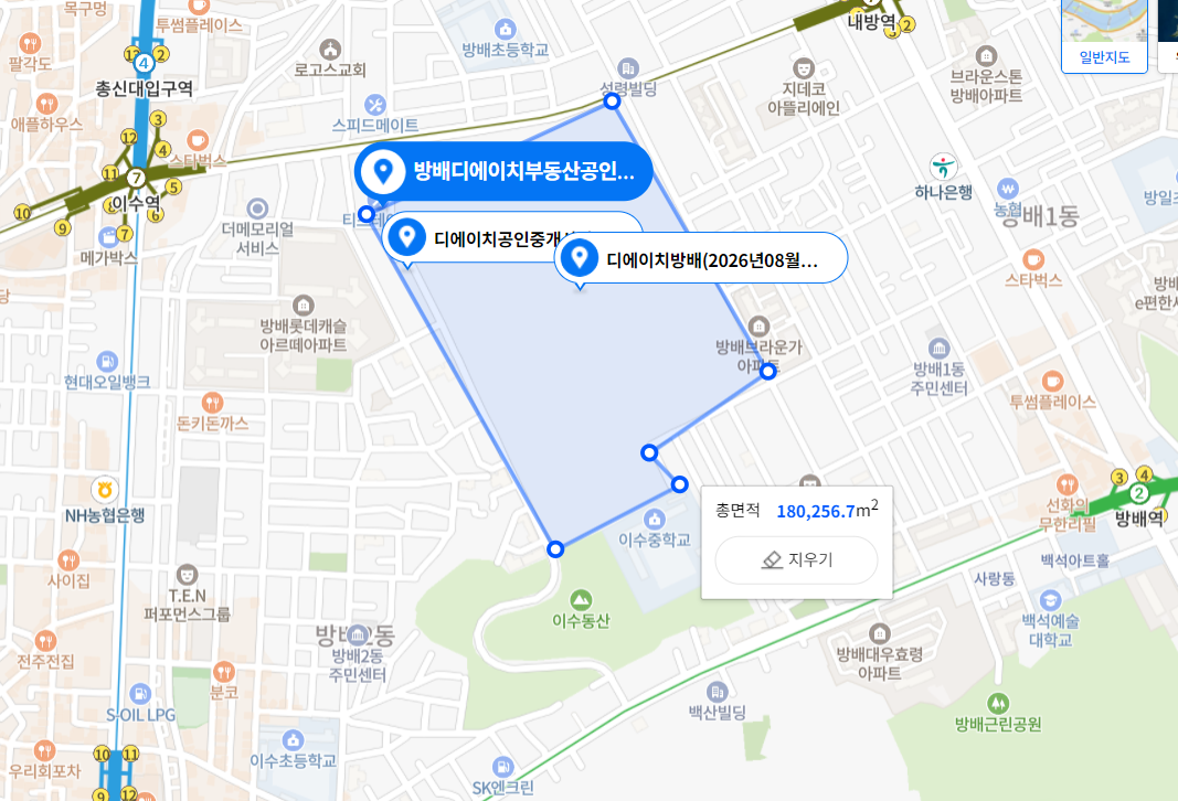 디에이치방배-위치