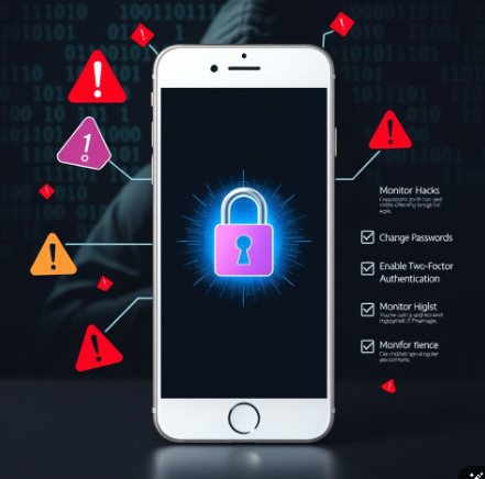 핸드폰해킹대응법관련그림