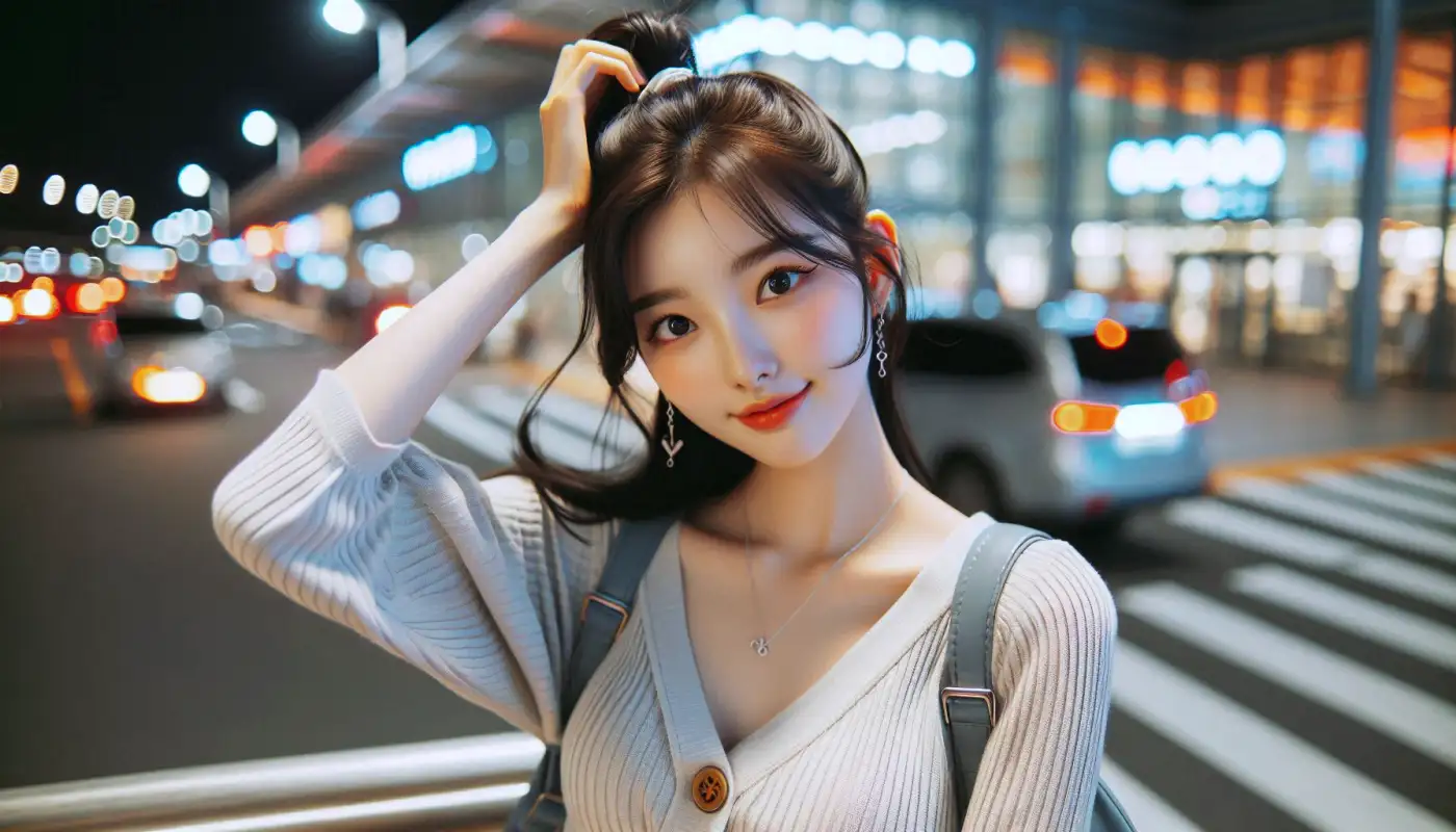 오키나와-5월-7월-관광하는-여성의-모습