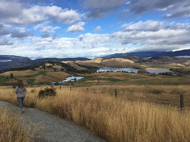골프장 주변 산책로