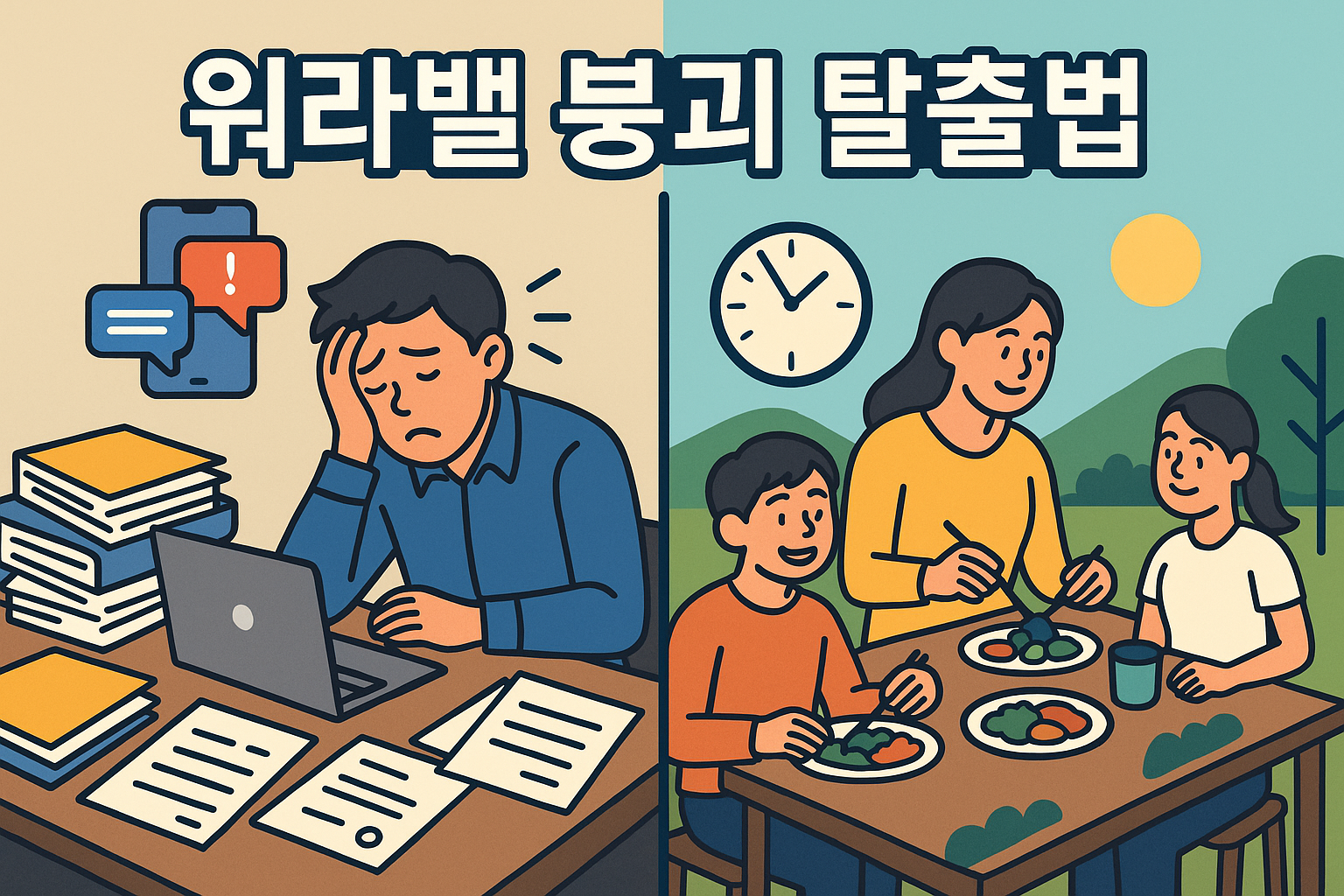 워라밸 붕괴 탈출법