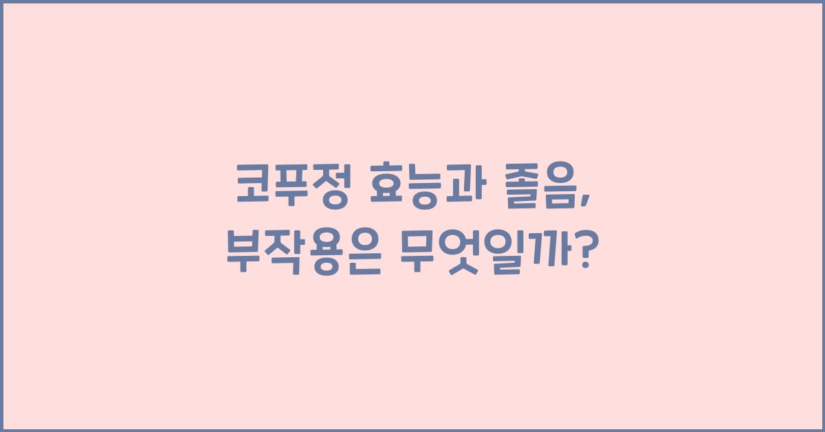 코푸정