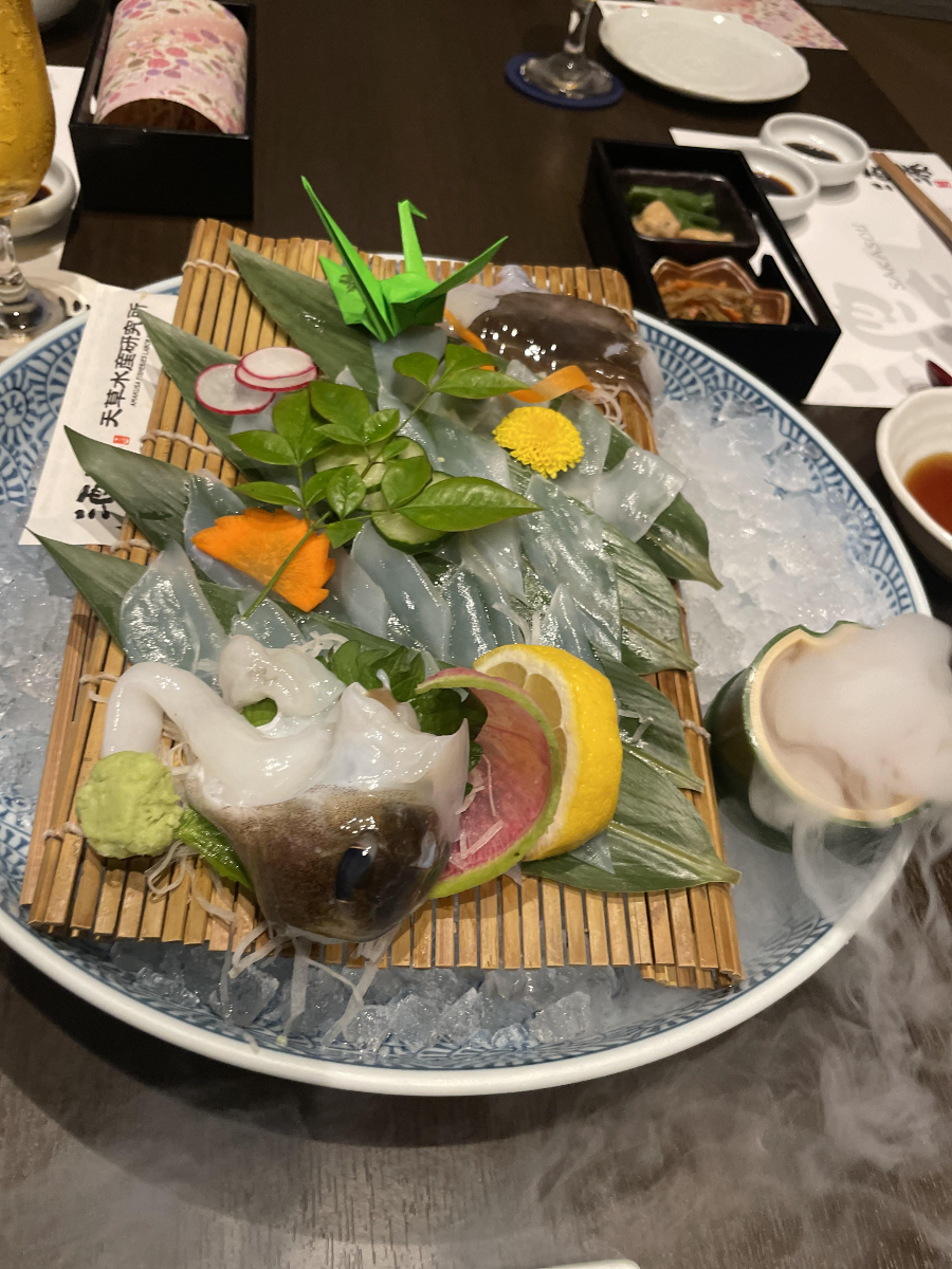 사카소우 이자카야 코스요리 갑오징어회