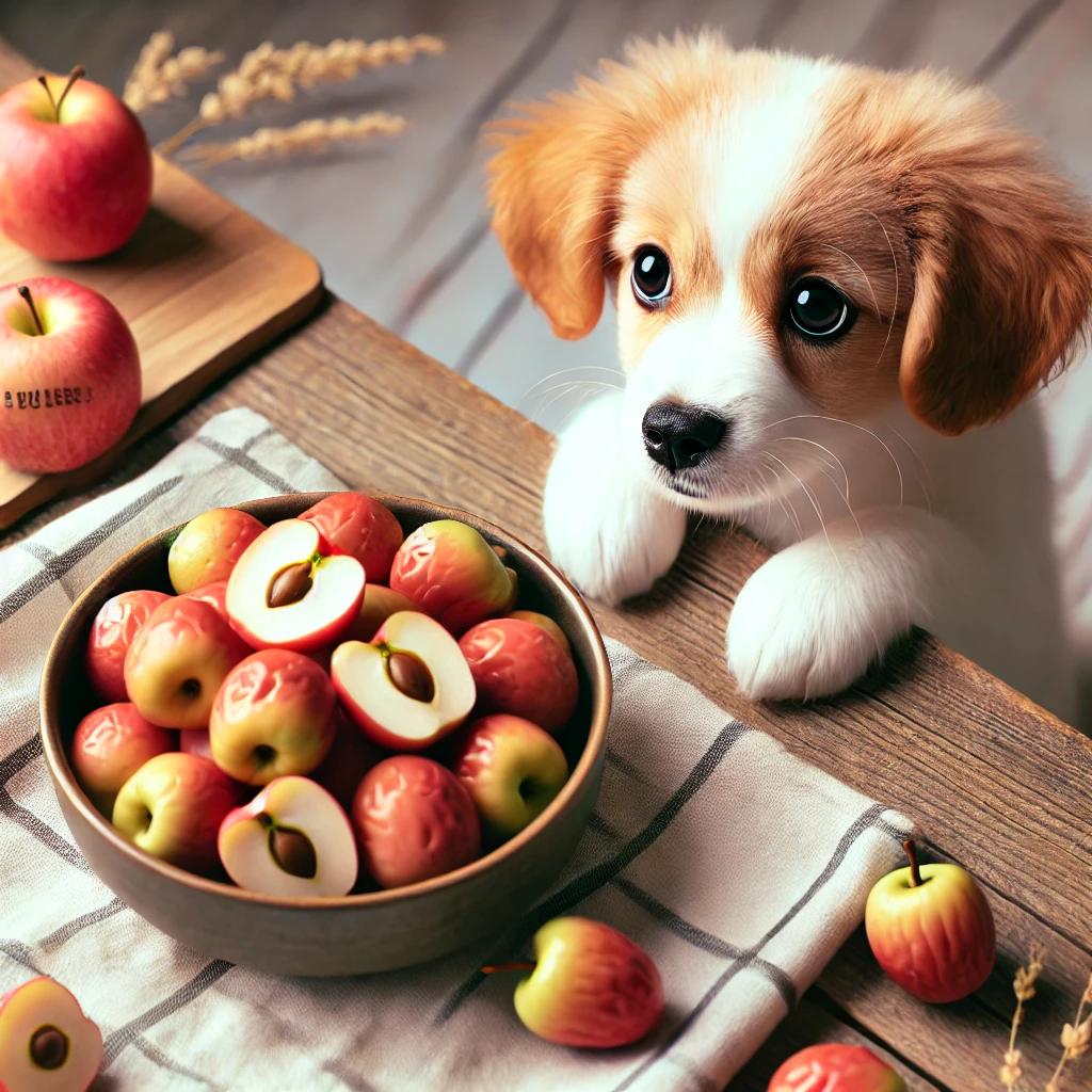 강아지 사과대추 주의점