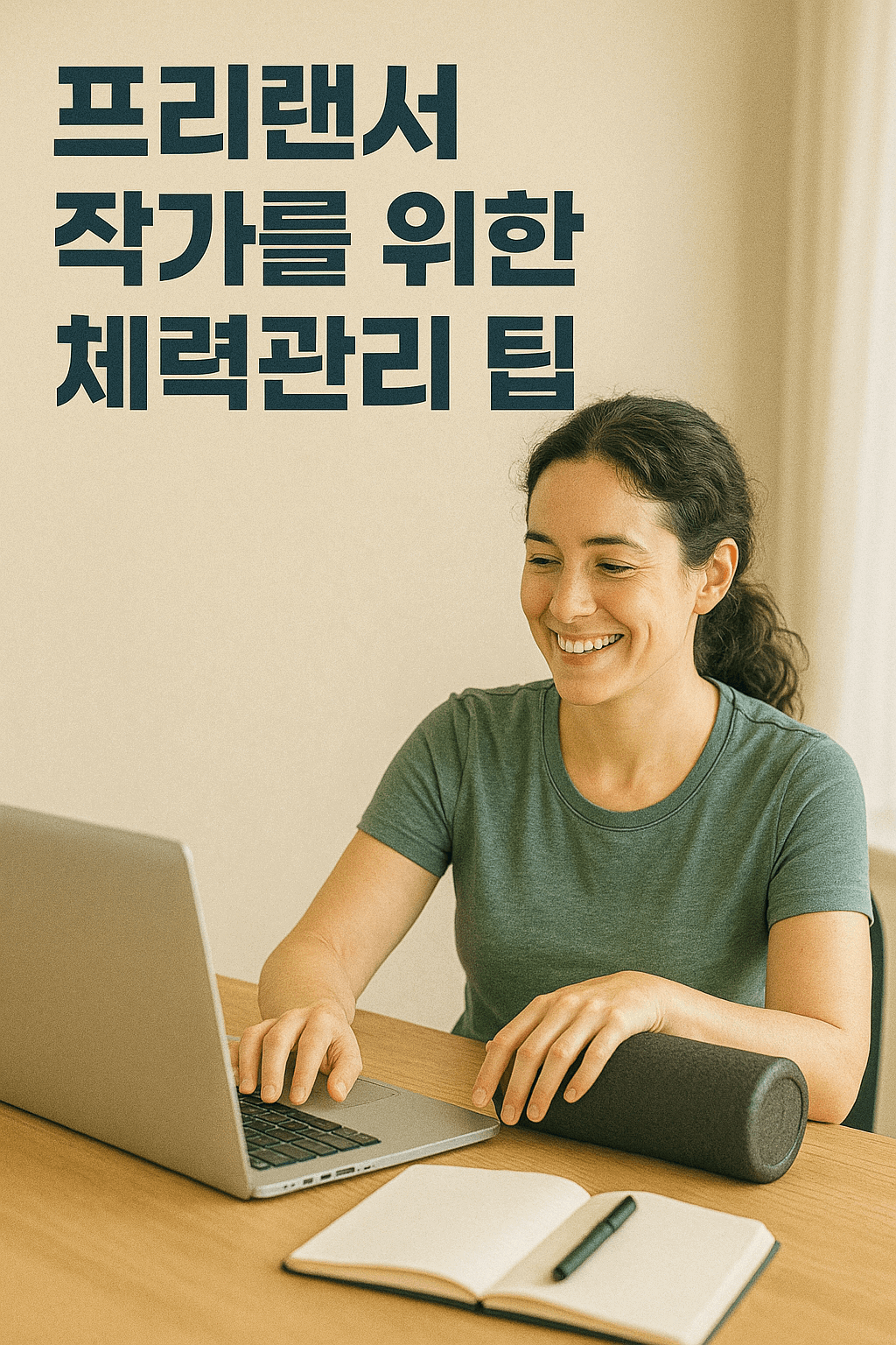 프리랜서 작가를 위한 체력관리 팁