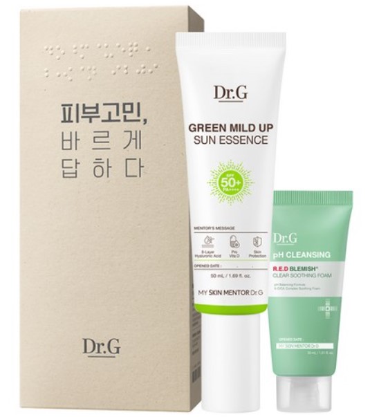 닥터지 레드 블레미쉬 클리어 톤업 선크림 SPF50+ PA++++