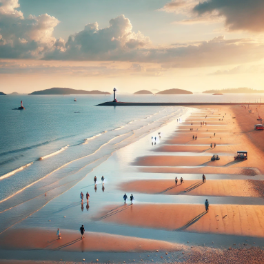 인천 마시안 해변 사진