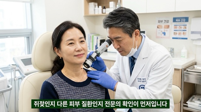 쥐젖인지 확인하는 방법 줄기 피부 연결 흔들리는 형태 특징