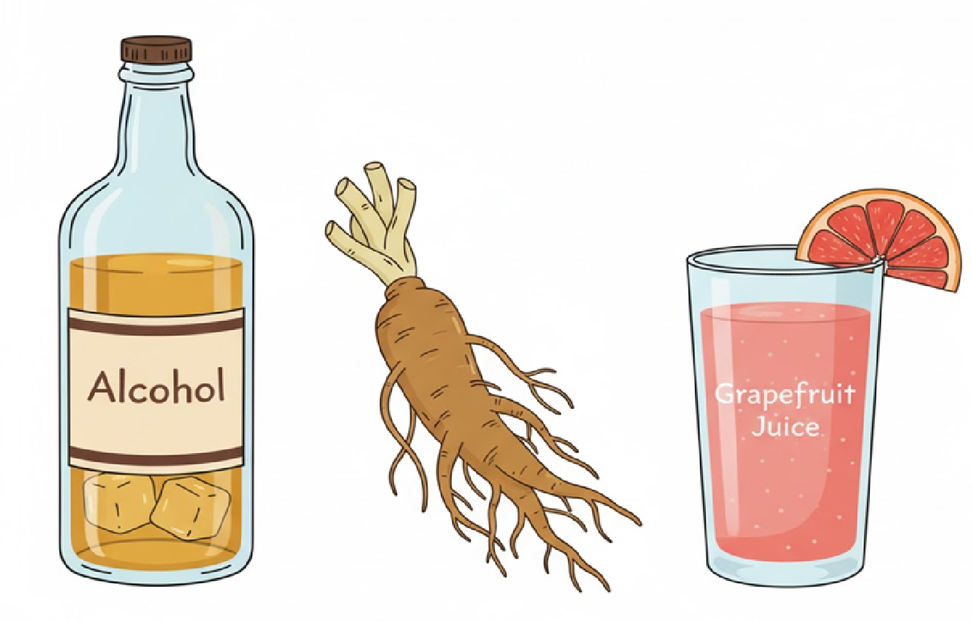메트포르민(Metformin) 복용자, 알코올과 크롬은 특히 주의
