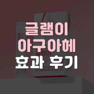 글램이-아구아헤-1800-후기