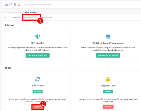 패스트코멧 자동갱신 비활성화 하기
