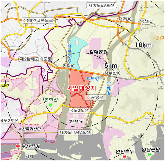 에코델타 주변교통