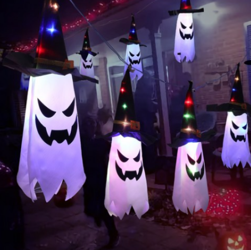 할로윈-소품-가랜드-전구