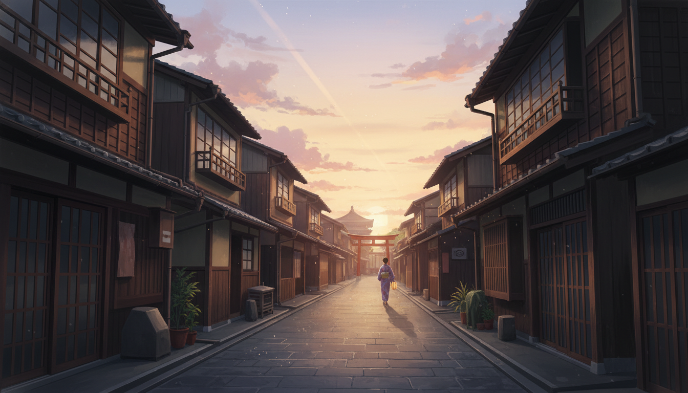 고즈넉한 교토의 전통 거리와 재방문 여행자를 위한 명소