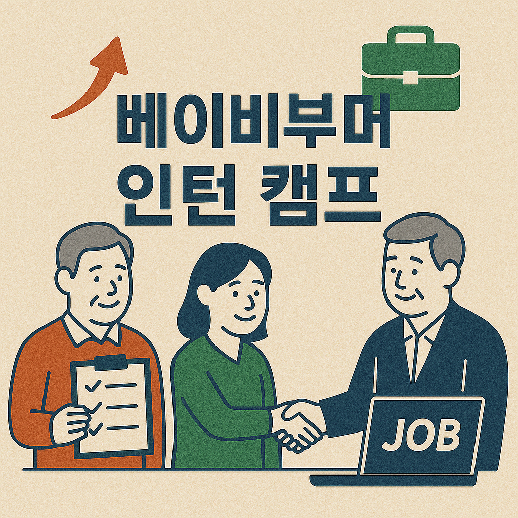 베이비부머 인턴캠프 이미지