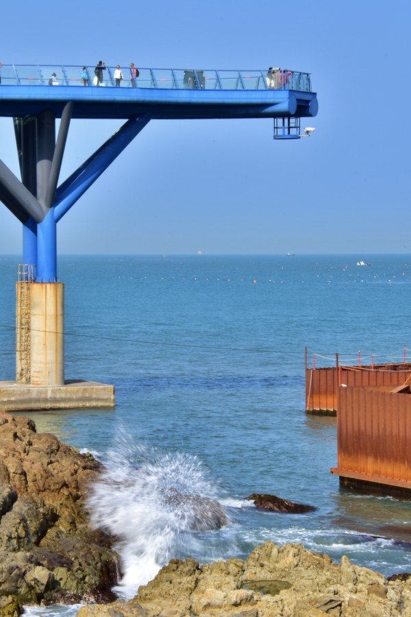 청사포 다릿돌 전망대