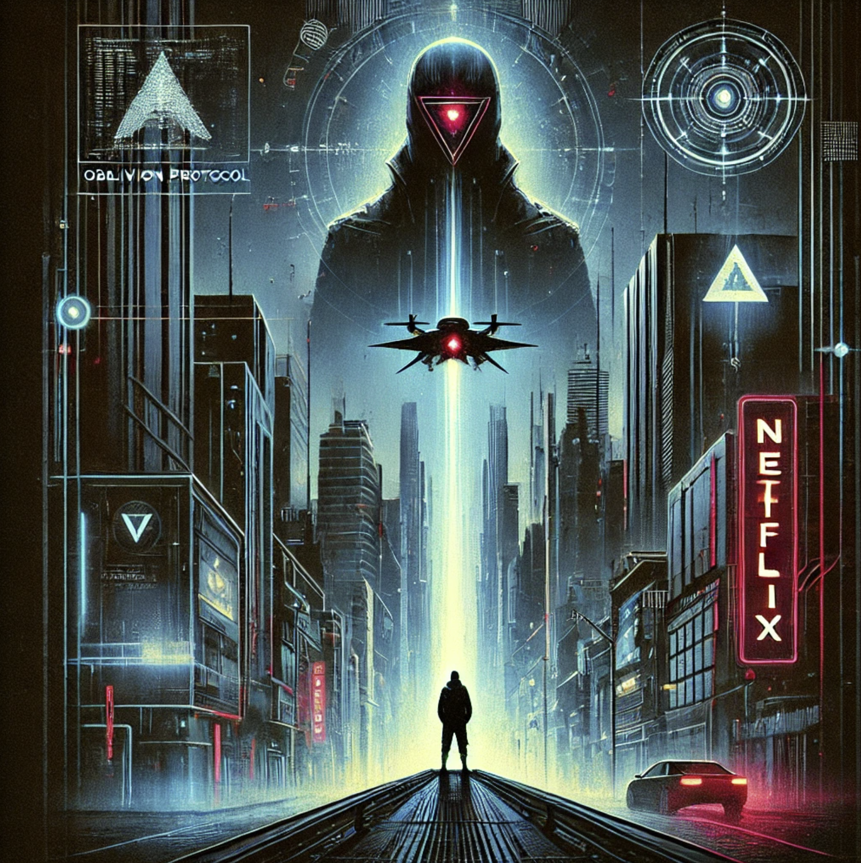 넷플릭스의 다크 SF 관련 영화 포스터