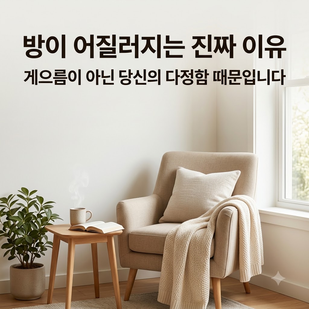 방이 어질러지는 심리학적 이유와 정리 원인 분석