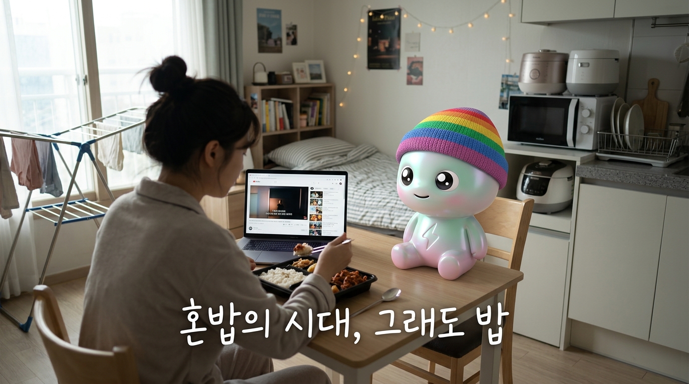 혼밥의 시대, 그래도 밥