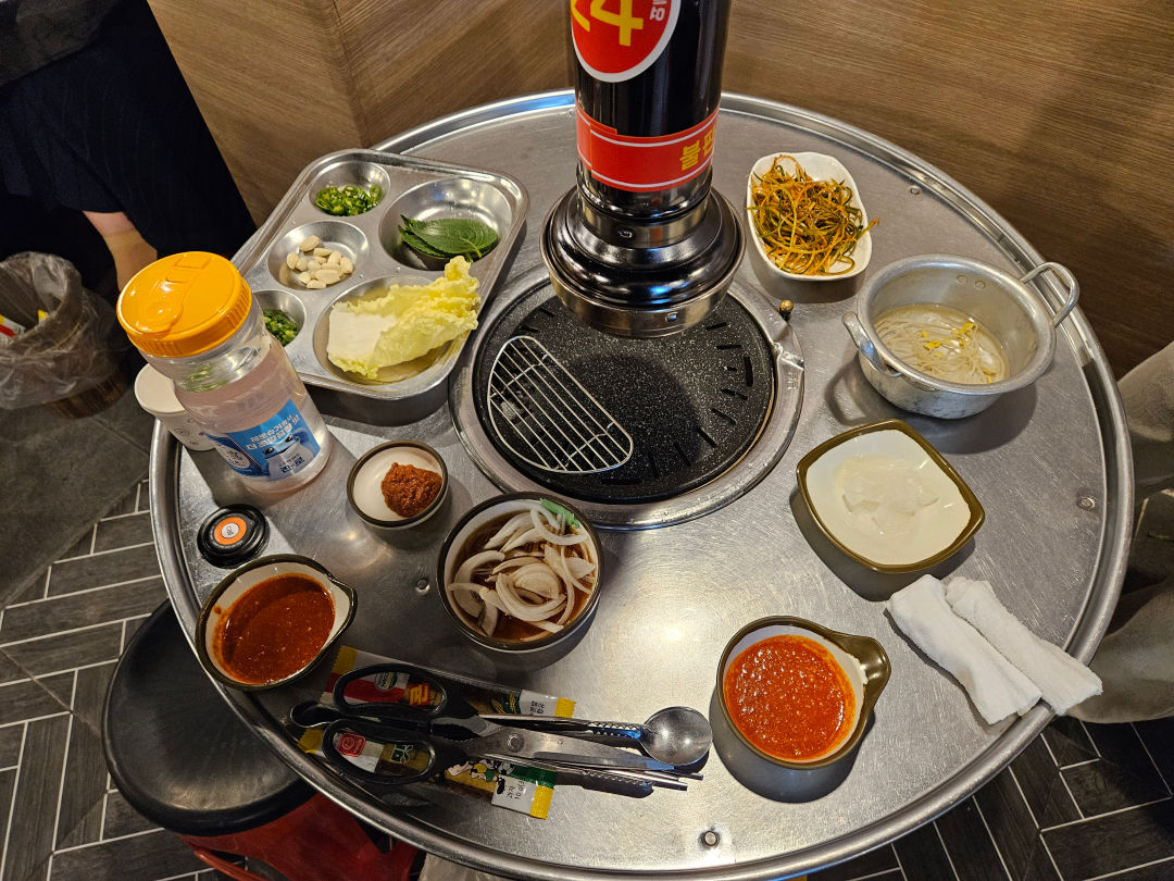 걸리버 막창 동성로 테이블 세팅