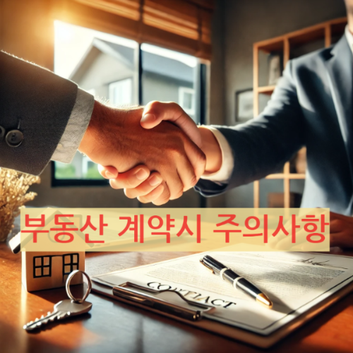 부동산 계약, 이거 모르면 큰일 납니다!