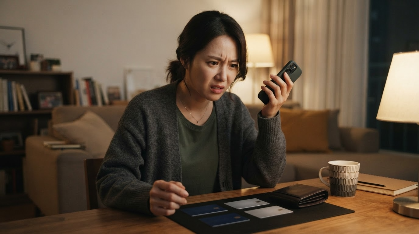 신용카드정리 미사용카드 연회비발견