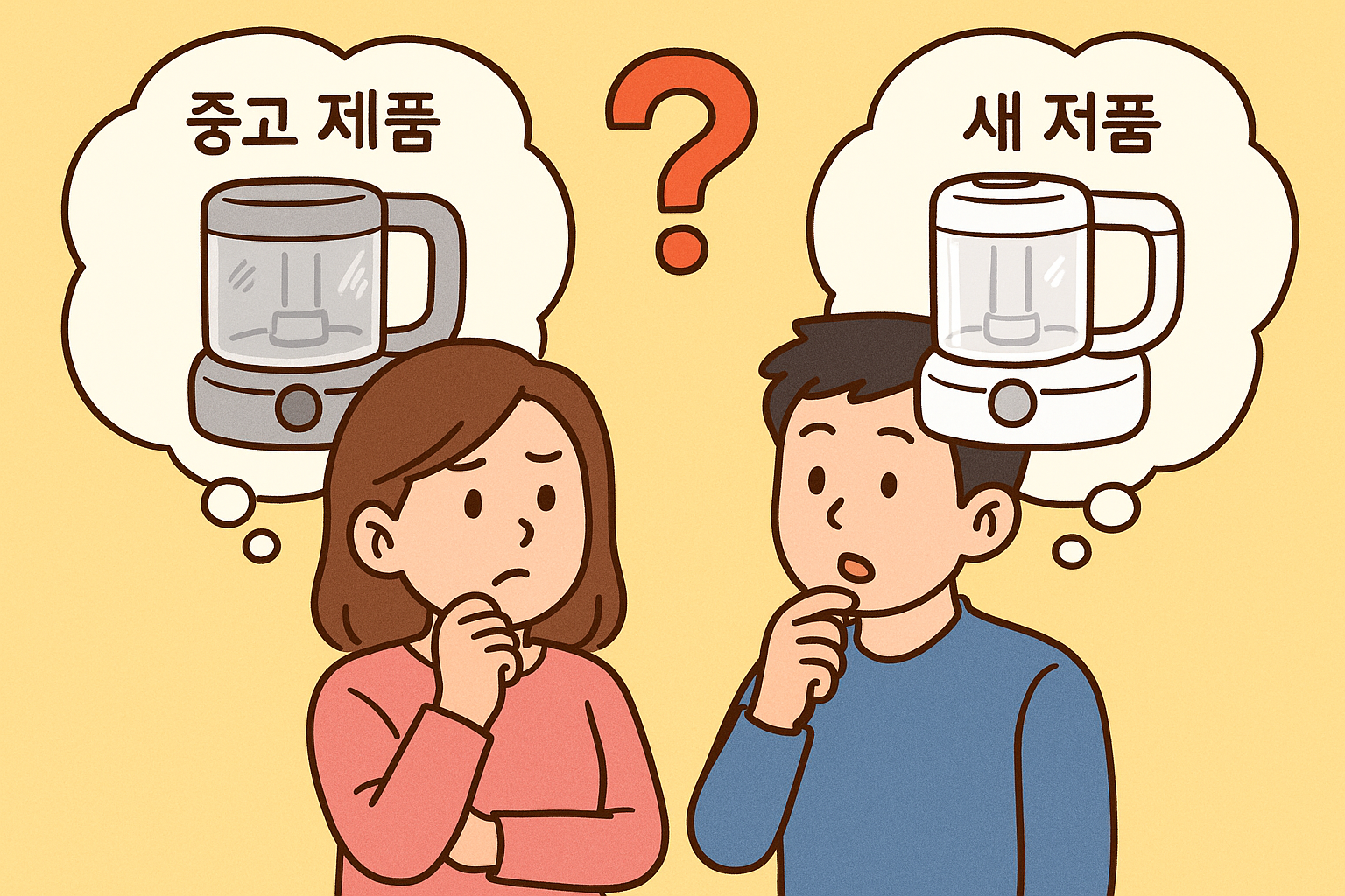 이유식기기 구매 전, ‘중고 제품’으로 써본 후기 – 새 제품과의 차이는?