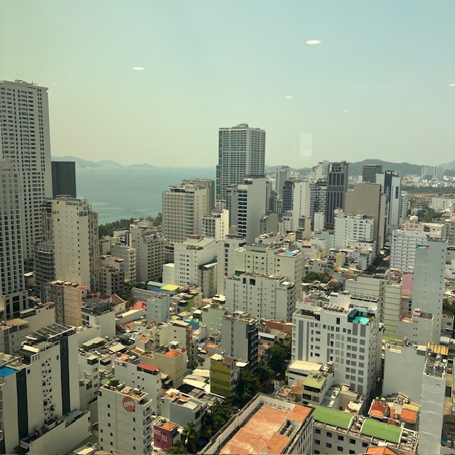 나트랑 버고호텔 뷰