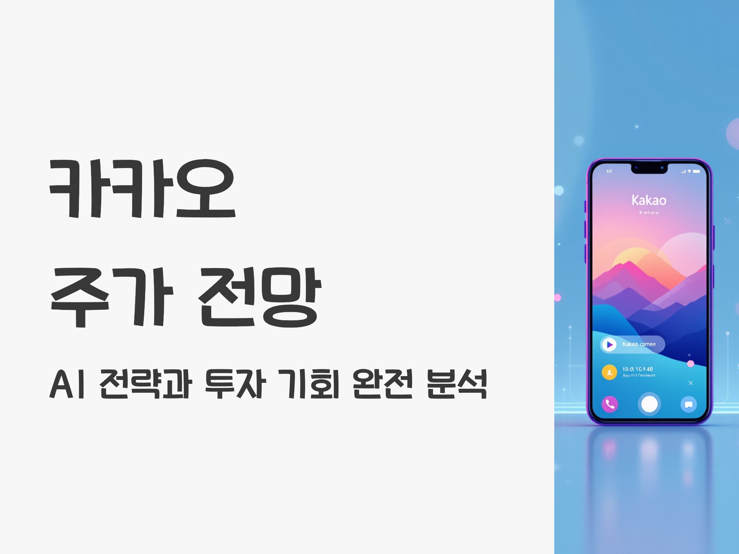 카카오 주가1