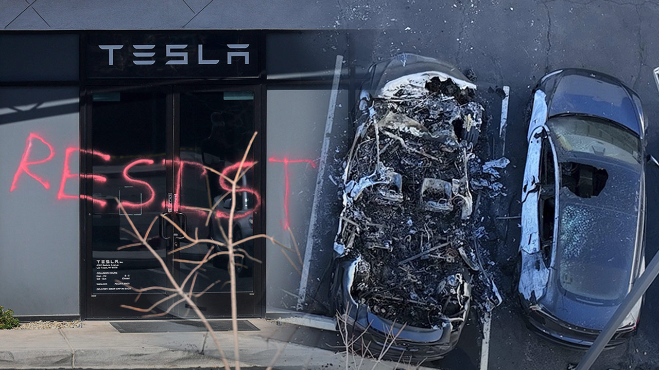 라스베이거스 테슬라 방화 사건