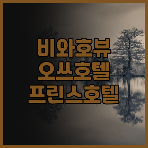 비와호가 한눈에 레이크 비와 오쓰 프..