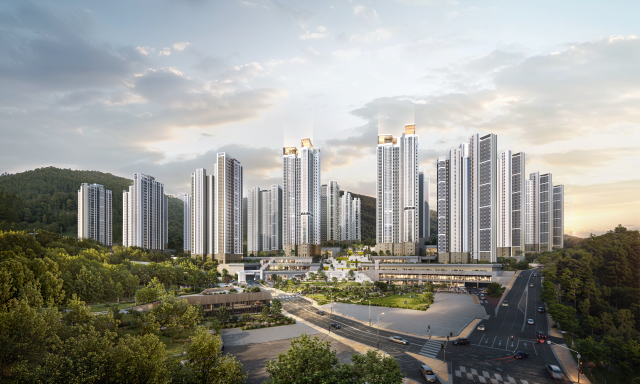 백사마을 재개발 조감도 사진