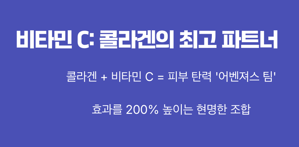 '비타민 C'라는 최고의 파트너