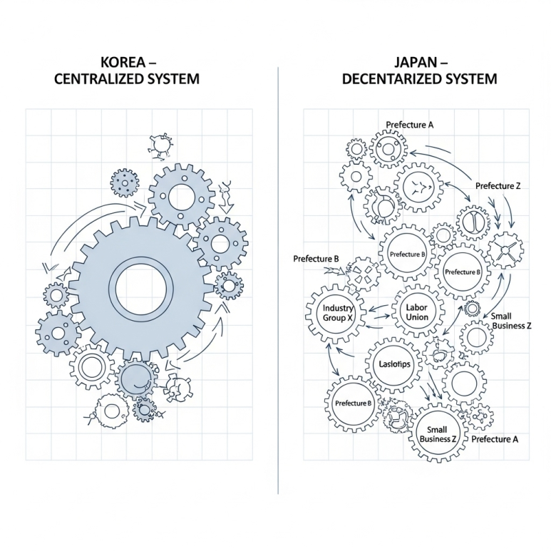 한일 최저임금 결정 구조, 시스템의 차이가 만든 격차