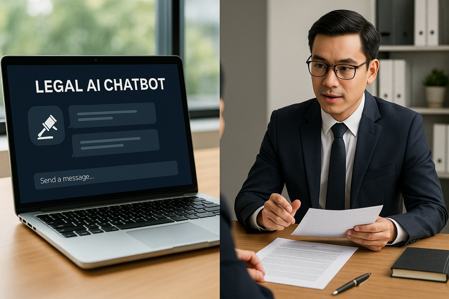 AI 법률 상담 vs 변호사 상담