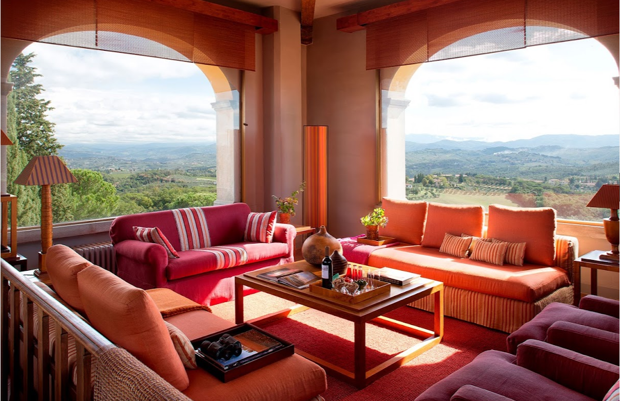 하트페어링 촬영 숙소 공용 거실