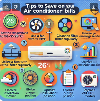 에어컨 전기세 절약 방법(꿀팁, 절약방법 총정리)