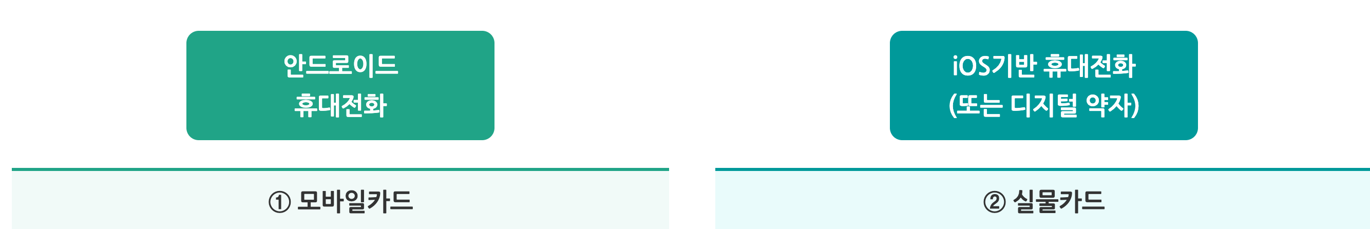 기후동행카드 종류