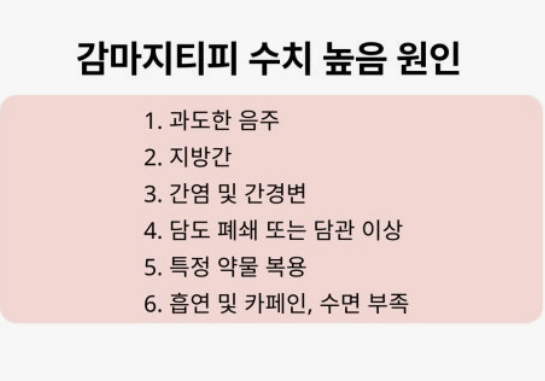 감마지티피 높으면