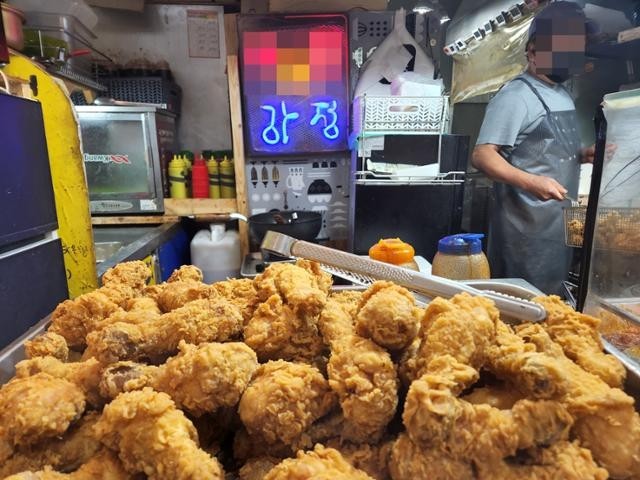 6시내고향 부천 자유시장 닭다리 닭날개 치킨 옛날통닭 닭강정 맛집 추천 