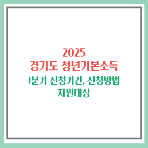 경기도 청년기본소득